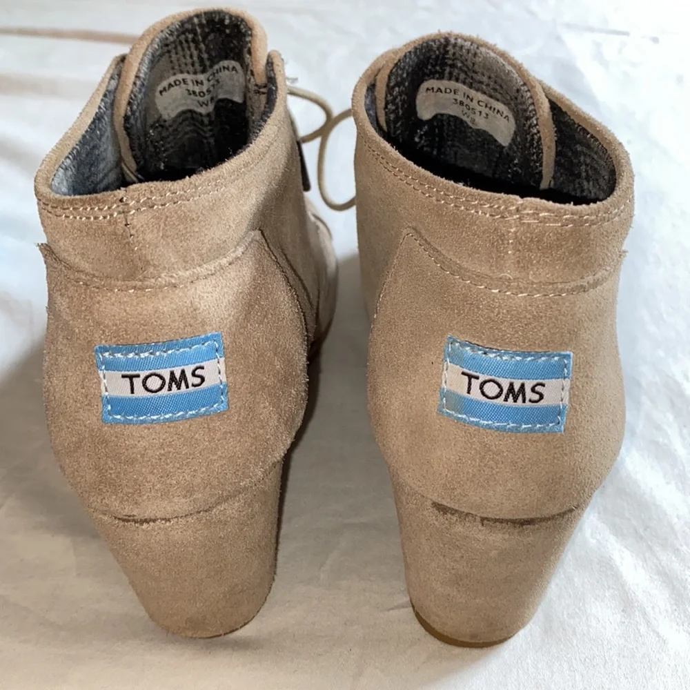 Toms size used